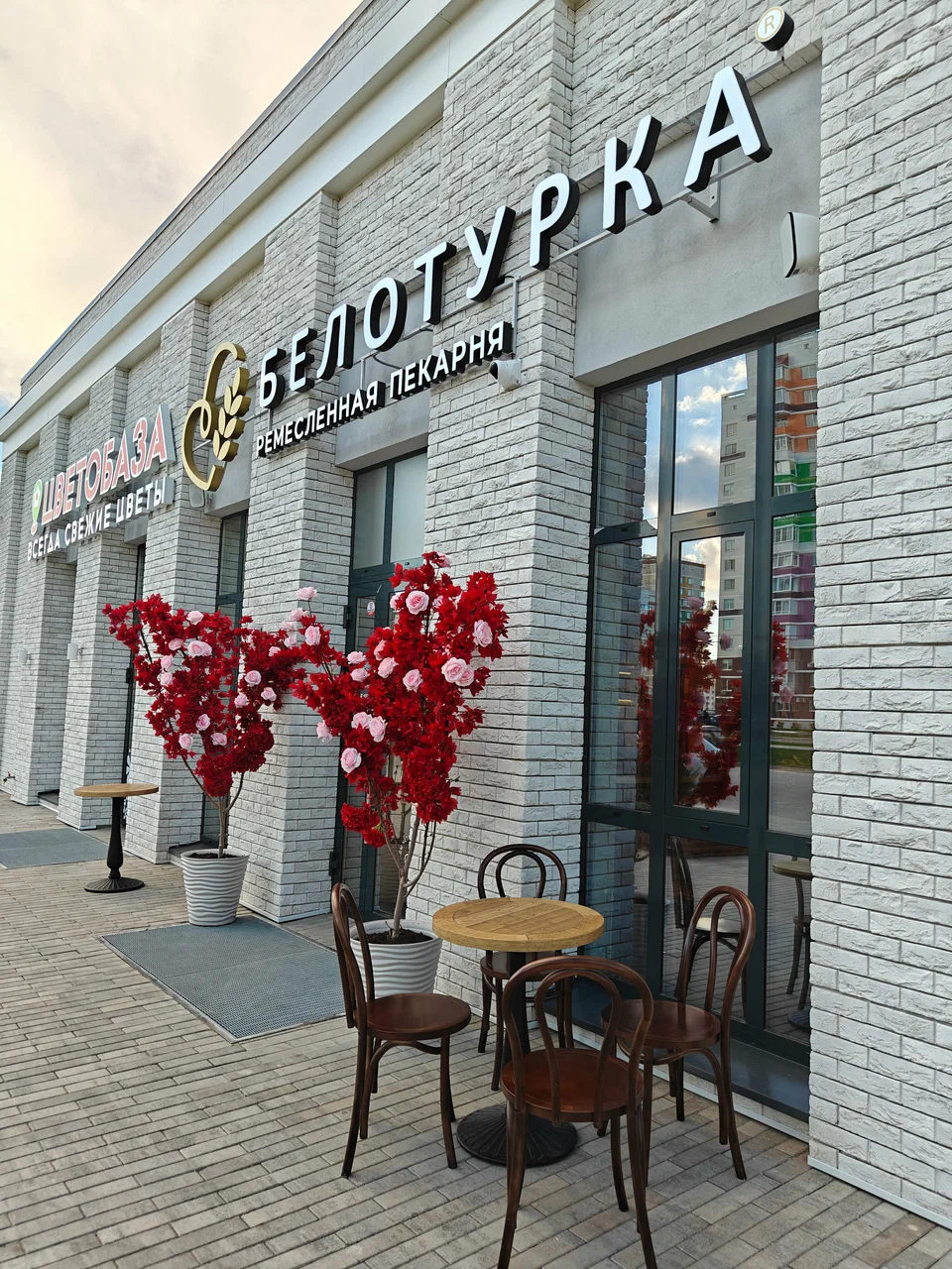 Входная группа Белотурка ул. Архитектора Макарова